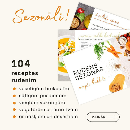 Receptes rudens sezonai